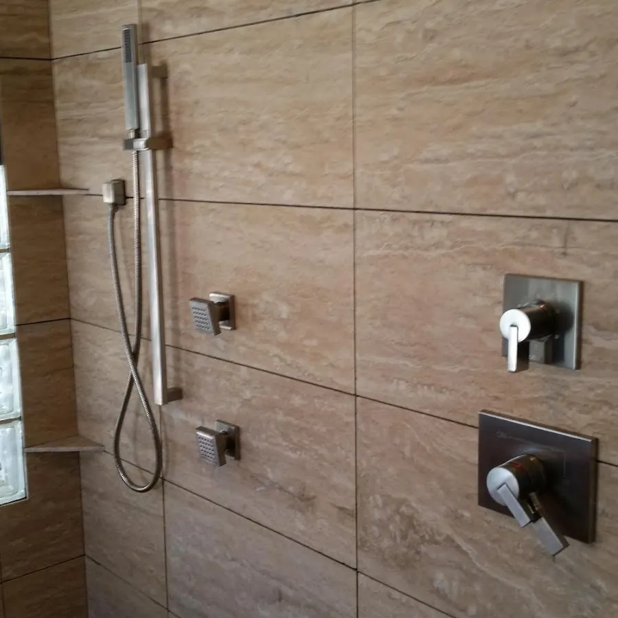 Shower fixture installation for Water Heater Replacement in Whitestown